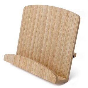 Natural Wood Media Tablet Stand